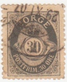 Скандинавія Скандинавия ^/--/^ Норвегия 1907 г.№ 66 гашеная ^_^^^ Норвегія 1907 р. No 66 гашена - фото фото фото