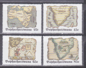 ПАР ЮАР ^/--/^ Бопутатсвана 1992 СТАРЫЕ НАЗЕМНЫЕ МОРСКИЕ КАРТЫ КАРТОГРАФИЯ ТОПОГРАФИЯ НАВИГАЦИЯ ФЛОТ Mi.273-276** MNH ^_^^^ Бопутатсвана 1992 СТАРІ НАЗЕМНІ МОРСЬКІ КАРТОГРАФІЯ ТОПОГРАФІЯ НАВІГАЦІЯ ФЛОТ Mi.273-276** MNH - фото фото фото