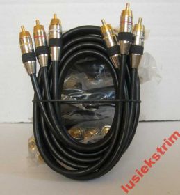 Кабелі та перехідники Кабели и переходники ^/--/^ Кабель шнур 3 RCA тюльпаны ФИРМЕННЫЙ медный 150 /--/ см ^_^^^ Кабель шнур 3 RCA тюльпани Фірмовий мідний 150 /--/ см - фото фото фото