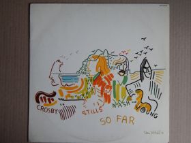 Платівки Пластинки ^/--/^ Crosby, Stills, Nash &amp; Young ‎– So Far (Atlantic ‎– HATS 421-143) NM-/NM- ^_^^^ Crosby, Stills, Nash &amp; Young – So Far (Atlantic – HATS 421-143) NM-/NM- - фото фото фото