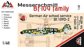 : : ^/--/^ AMG 48728 Messerschmitt Bf.109 /--/ D-2  (German Air scool service), 1/48 ^_^^^ AMG 48728 Messerschmitt Bf.109 /--/ D-2 (German Air scool service), 1/48 - фото фото фото