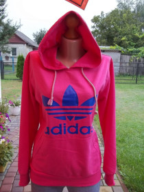 Кофти Кофты ^/--/^ Prom        ( 44 / 46 р  )  Adidas Женская кофта  трикотажная с капюшоном Б / У ^_^^^ Prom ( 44 / 46 р ) Adidas Жіноча кофта трикотажна з капюшоном Б / У - фото фото фото
