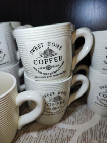Чашки, кружки Чашки, кружки ^/--/^ Керамічні чашки «Sweet Home Coffee» ^_^^^ Керамические чашки «Sweet Home Coffee» - фото фото фото