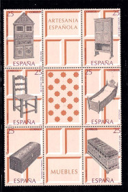 Іспанія Испания ^/--/^ EU  Испания  1991 г MNH  - искусство ^_^^^ EU Іспанія 1991 MNH - мистецтво - фото фото фото