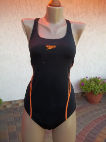 Купальники, парео Купальники, парео ^/--/^ Prom   ( 48 р )  Speedo  Купальник женский сдельный  черный Оригинал Б/У ^_^^^ Prom ( 48 р) Speedo Купальник жіночий відрядний чорний Оригінал Б/У - фото фото фото