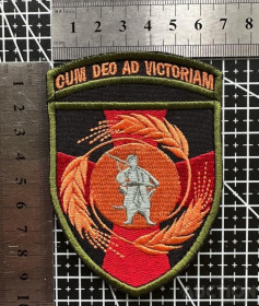 Інше Другое ^/--/^ Шеврон Украина CUIVI DEO AD VICTORIAM № 1352 ^_^^^ Шеврон Украина CUIVI DEO AD VICTORIAM No 1352 - фото фото фото