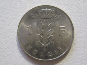 Бельгія Бельгия ^/--/^ Бельгия 1 франк 1977 года BELGIE #35490 ^_^^^ Бельгія 1 франк 1977 BELGIE #35490 - фото фото фото
