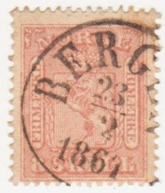 Скандинавія Скандинавия ^/--/^ Норвегия 1863 г. № 9 гашеная ^_^^^ Норвегія 1863 р. No 9 гашена - фото фото фото