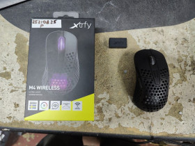 Миші Мыши ^/--/^ Игровая беспроводная оптическая мышь Xtrfy M /--/ 4 RGB Wireless Black USB № 25210825 ^_^^^ Xtrfy M /--/ 4 RGB Wireless Black USB No 25210825 - фото фото фото