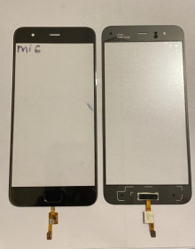 Сенсорні екрани і Дисплеї Сенсорные экраны и Дисплеи ^/--/^ Xiaomi mi 6 / mi /--/ 6 с кнопкой home стекло для ремонта дисплея черный цвет, без ОСА пленки ^_^^^ Xiaomi mi 6 / mi /--/ 6 з кнопкою home скло для ремонту дисплея чорний колір, без ОСА плівки - фото фото фото