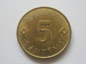 Латвія Латвия ^/--/^ Латвия 5 сантимов 1992 года 29955 ^_^^^ Латвія 5 сантимів 1992 29955 - фото фото фото