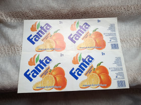 Етикетки Этикетки ^/--/^ Этикетка FANTA ^_^^^ Етикетка FANTA - фото фото фото