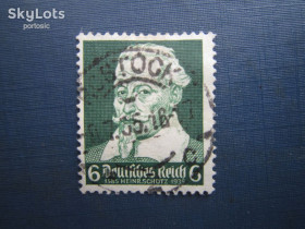 Третій Рейх (-) Третий Рейх (-) ^/--/^ Марка Німеччина Рейх 1935 Генріх Шютц 6 пф гаш ^_^^^ Марка Германия Рейх 1935 Генрих Шютц 6 пф гаш - фото фото фото