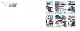 Балтійські країни Балтийские страны ^/--/^ NM Фауна Швеция 1989 г MNH - буклет - 2 /--/ а скана ^_^^^ NM Фауна Швеція 1989 MNH - буклет - 2 /--/ а скана - фото фото фото