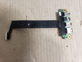Інші комплектуючі Другие комплектующие ^/--/^ Плата-шлейф USB/Audio ноутбука MEDION Akoya E /--/ 7214  (55.4 /--/ JE /--/ 04.001 /--/ G) ^_^^^ Плата-шлейф USB/Audio ноутбука MEDION Akoya E /--/ 7214 (55.4 /--/ JE /--/ 04.001 /--/ G) - фото фото фото