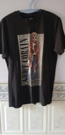 Футболки, майки Футболки, майки ^/--/^ Футболка &amp;quot;Kurt Cobain&amp;quot;   (100% cotton, L, Turkey) ^_^^^ Футболка &amp;quot;Kurt Cobain&amp;quot; (100% cotton, L, Turkey) - фото фото фото