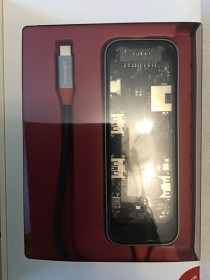 Концентратори, хаби Концентраторы, хабы ^/--/^ USB-C хаб 8-в-1 Promate TransHub-Mini USB-C PD/HDMI/USB-C/2 /--/ xUSB 3.0/RJ /--/ 45/SD/MicroSD Grey   (transhub-mini). Новий, в заводській оригінальній упаковці. ^_^^^ USB-C хаб 8-в-1 Promate TransHub-Mini USB-C PD/HDMI/USB-C/2 /--/ xUSB 3. 0/RJ /--/ 45/SD/MicroSD Grey (transhub-mini). Новый, в заводской оригинальной упаковке. - фото фото фото