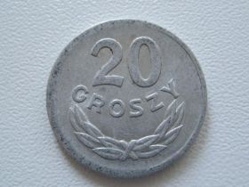 - року - года ^/--/^ Польша 20 грошей 1973 года #14461 ^_^^^ Польща 20 грошей 1973 року #14461 - фото фото фото