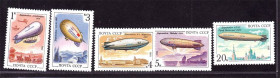 Транспорт Транспорт ^/--/^ Авиация .  СССР  1991 г MNH - дирижабли ^_^^^ СРСР 1991 р MNH - дирижаблі - фото фото фото