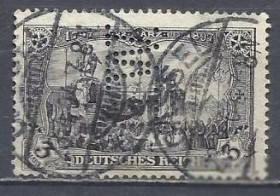 Німецька імперія (-) Германская империя (-) ^/--/^ Германия 1902-04 стандарт  памятник Вильгельму I 1 /--/ м.гаш. ^_^^^ Німеччина 1902-04 стандарт пам'ятник Вільгельму I 1 /--/ м.гаш. - фото фото фото