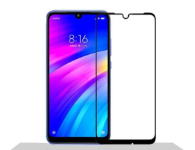 Чохли, бампера Чехлы, бампера ^/--/^ Захисне скло для Xiaomi Redmi 7 Full Сover чорний 0,3 мм в упаковці ^_^^^ Защитное стекло для Xiaomi Redmi 7 Full Сover черный 0,3 мм в упаковке - фото фото фото