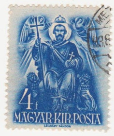 Угорщина Венгрия ^/--/^ Венгрия 1938 г. № 579 гашеная ^_^^^ Угорщина 1938 р. No 579 гашена - фото фото фото