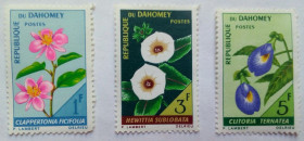 Інші країни Другие страны ^/--/^ Дагомея 1967 Цветы, MNH (I) ^_^^^ 1967 Квіти, MNH (I) - фото фото фото