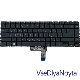 Клавіатури Клавиатуры ^/--/^ Клавиатура для ноутбука ASUS (UX /--/ 425 series) ukr, black, без фрейма, подсветка клавиш ^_^^^ Клавіатура для ноутбука ASUS (UX /--/ 425 series) ukr, black, без фрейму, підсвічування клавіш - фото фото фото