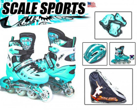 Дитячі ролики та скейти Детские ролики и скейты ^/--/^ Комплект Scale Sport Mint размер 29-33 (LFC /--/ 905 /--/ SMINT) ^_^^^ Scale Sport Mint розмір 29-33 (LFC /--/ 905 /--/ SMINT) - фото фото фото