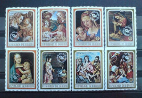 Освоєння космосу Освоение космоса ^/--/^ Бурунди  Burundi   1969 Mi 472-479 /--/ A Apollo 8 overprinted MNH  1.95 ^_^^^ Бурунді Burundi 1969 Mi 472-479 /--/ A Apollo 8 overprinted MNH 1.95 - фото фото фото