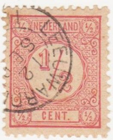 Інші країни Другие страны ^/--/^ Голландия 1876 г. №  30 гашеная ^_^^^ 1876 р. No 30 гашена - фото фото фото