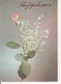 СРСР СССР ^/--/^ Поздравляем! цветы, 1990, Киндрова ^_^^^ Вітаємо! квіти, 1990, Киндрова - фото фото фото