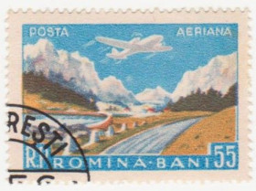 Румунія Румыния ^/--/^ Румыния 1956 г №  1633 гашеная ^_^^^ Румунія 1956 р. No 1633 гашена - фото фото фото