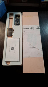 Розумні годинники (Smart watch) Умные часы (Smart watch) ^/--/^ прямоугольные смарт-часы в корпусе цвета розового золота ^_^^^ прямокутні смарт-години в корпусі кольору рожевого золота - фото фото фото
