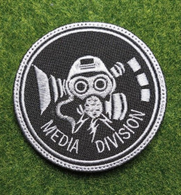 Інше Другое ^/--/^ Шеврон Украинской военной службы MEDIA DIVISION № 3185 ^_^^^ Шеврон Української військової служби MEDIA DIVISION No 3185 - фото фото фото