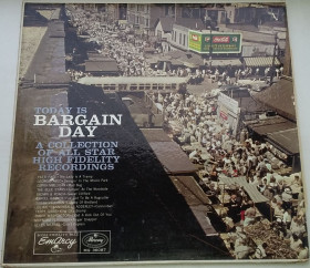 Платівки Пластинки ^/--/^ VARIOUS Today Is Bargain Day - A Collection Of All Star High Fidelity Recordings LP VG+/G+ ^_^^^ VARIOUS Today Is Bargain Day - A Collection Of All Star High Fidelity Recordings LP VG+ G+ - фото фото фото