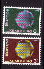 Малі Держави Європи Малые Государства Европы ^/--/^ Люксембург  1970 г  MNH -  EUROPA CEPT ^_^^^ Люксембург 1970 MNH - EUROPA CEPT - фото фото фото