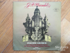 Платівки Пластинки ^/--/^ G. F. Haendel-Organ concertos-Joachim Grubich-NM, Польша ^_^^^ G. F. Haendel-Organ concertos-Joachim Grubich-NM, Польща - фото фото фото
