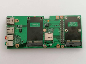 Інші комплектуючі Другие комплектующие ^/--/^ Б/У Плата 2 /--/ USB + 2 Audio Jack 3.5 + Cadr Reader + Sim Card Slot для Lenovo ThinkPad SL /--/ 500 2746 (42 /--/ W /--/ 8 ^_^^^ 2 /--/ USB + 2 Audio Jack 3.5 + Cadr Reader + Sim Card Slot для Lenovo ThinkPad SL /--/ 500 2746 (42 /--/ W /--/ 8) - фото фото фото