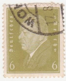 Веймарська республіка Веймарская республика ^/--/^ Германия   ( Рейх) 1932 г. №  458 гашеная ^_^^^ Німеччина (Рейх) 1932 р. No 458 гашена - фото фото фото