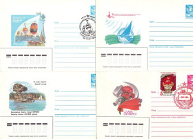 СРСР СССР ^/--/^ Флот .  СССР  1985 г 4 ХМК  СГ - подборка ^_^^^ Флот СРСР 1985 р 4 ХМК СГ - добірка - фото фото фото