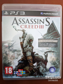 Диски з відеоіграми Диски с видеоиграми ^/--/^ Assassin&amp;apos;s Creed III диск для PlayStation 3 - фото фото фото