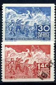 Скандинавія Скандинавия ^/--/^ Швеция.  Флот (серия)** 1957 г. ^_^^^ Швеція. Флот (серія) (1957) - фото фото фото