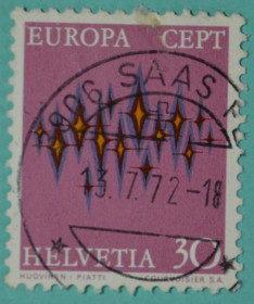 Інше Другое ^/--/^ Швейцария Европа СЕПТ 1972 ^_^^^ Швейцарія Європа СЕПТ 1972 - фото фото фото