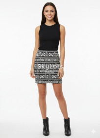 Спідниці Юбки ^/--/^ Жіноча спідниця з орнаментом h&amp;m ^_^^^ 1+1= 3 Женская юбка с орнаментом h&amp;m - фото фото фото