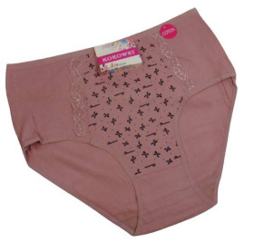 Труси Трусы ^/--/^ Женские трусы рубчик Kokowei 3634 3 /--/ XL пудра ^_^^^ Жіночі боягузи рубчик Kokowei 3634 3 /--/ XL пудра - фото фото фото