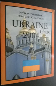 Інше Другое ^/--/^ Украина Набор украинских пробных евро монет 2004 года набір Україна ^_^^^ Украина Набор украинских пробных евро монет 2004 года - фото фото фото