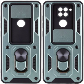 Чохли, бампера Чехлы, бампера ^/--/^ Чохол Fiji Camera Defence для Xiaomi Redmi Note 9 бампер із захистом камери та підставкою Green ^_^^^ Чехол Fiji Camera Defence для Xiaomi Redmi Note 9 бампер с защитой камеры и подставкой Green - фото фото фото