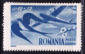 Транспорт Транспорт ^/--/^ Транспорт. Авиация.  Румыния 1948 г  MNH - ^_^^^ Транспорт. Авіація. Румунія 1948 MNH - фото фото фото