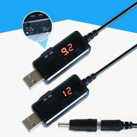 Кабелі Кабели ^/--/^ Кабель перетворювач usb-dc 5.5 /--/ x /--/ 2.1 /--/ mm для роутера на 9 или 12 /--/ v з перемикачем ^_^^^ Кабель преобразователь usb-dc 5.5 /--/ x /--/ 2. 1 /--/ mm для роутера на 9 или 12 /--/ v с переключателем - фото фото фото